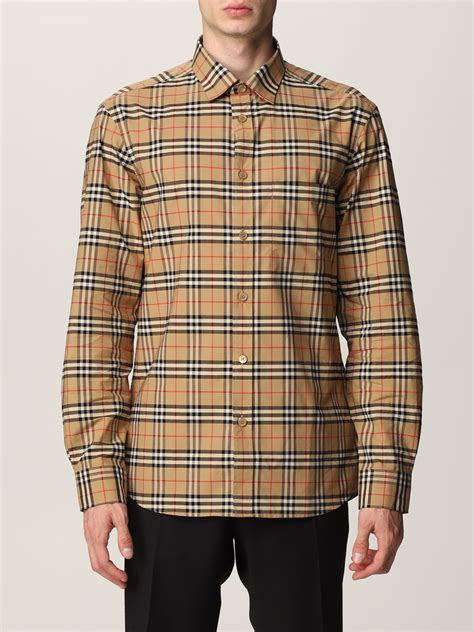 burberry hemd herren kurzarm|freizeit hemd.